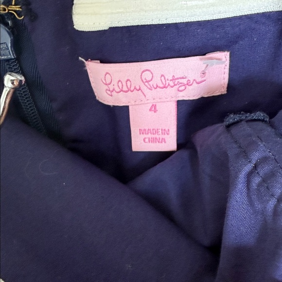 Lilly Pulitzer Lottie Strapless Dress Size 4 - Picture 5 of 5